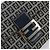 FENDI Zucchino Canvas Shoulder Bag Navy Silver - vista 15