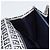 FENDI Zucchino Canvas Shoulder Bag Navy Silver - vista 20