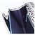 FENDI Zucchino Canvas Shoulder Bag Navy Silver - vista 21