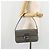 FENDI Zucchino Canvas Shoulder Bag Navy Silver - vista 27