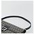 FENDI Zucchino Canvas Shoulder Bag Navy Silver - vista 8