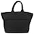 PRADA Reversible Hand Bag Nylon Black Silver - vista 3