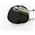 PRADA Shoulder Bag Leather Dark Brown Silver - vista 5