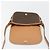 Céline CELINE Macadam Canvas Shoulder Bag PVC Leather Brown Gold - vista 15
