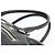 GUCCI Shoulder Bag Leather 2way Black Silver - vista 8