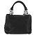 Salvatore Ferragamo Hand Bag Leather Black Silver - vista 3