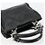 Salvatore Ferragamo Hand Bag Leather Black Silver - vista 6