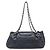 CHANEL Matelasse Chain Purse Bag Patent Leather Navy Silver CC - vista 3