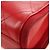 CHANEL Chain Shoulder Bag Calf Skin Red Silver CC - vista 14