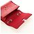 CHANEL Chain Shoulder Bag Calf Skin Red Silver CC - vista 16