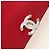 CHANEL Chain Shoulder Bag Calf Skin Red Silver CC - vista 17