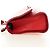 CHANEL Chain Shoulder Bag Calf Skin Red Silver CC - vista 4