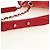 CHANEL Chain Shoulder Bag Calf Skin Red Silver CC - vista 8
