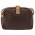 Céline CELINE Macadam Canvas Shoulder Bag PVC Leather Brown Gold - vista 4