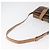 Céline CELINE Macadam Canvas Shoulder Bag PVC Leather Brown Gold - vista 8