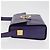 Céline CELINE Circle Shoulder Bag Leather Purple Gold - vista 5