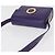 Céline CELINE Circle Shoulder Bag Leather Purple Gold - vista 6