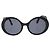 CHANEL COCO Mark Sunglasses plastic Black CC - vista 13