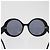 CHANEL COCO Mark Sunglasses plastic Black CC - vista 2