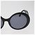 CHANEL COCO Mark Sunglasses plastic Black CC - vista 5