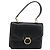Céline CELINE Hand Bag Leather Gold Black