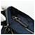 PRADA Shoulder Bag Nylon Navy Silver - vista 18