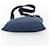 PRADA Shoulder Bag Nylon Navy Silver - vista 5
