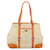PRADA Tote Bag Canvas Beige Silver - vista 13