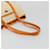 PRADA Tote Bag Canvas Beige Silver - vista 8