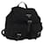 PRADA Backpack Nylon Black Silver  - vista 1