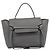 Céline CELINE Micro Belt Hand Bag Leather 2way Gray Gold - vista 13