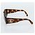 CHANEL Tortoise Pattern Sunglasses plastic Brown CC - vista 5