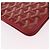 GOYARD Herringbone Shoulder Bag PVC Red Silver - vista 15