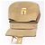 Chloé Chloe Drew Chain Shoulder Bag Suede Leather Beige Gold - vista 15