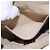 Chloé Chloe Drew Chain Shoulder Bag Suede Leather Beige Gold - vista 20