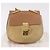 Chloé Chloe Drew Chain Shoulder Bag Suede Leather Beige Gold - vista 23