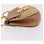 Chloé Chloe Drew Chain Shoulder Bag Suede Leather Beige Gold - vista 5