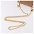 Chloé Chloe Drew Chain Shoulder Bag Suede Leather Beige Gold - vista 7