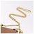 Chloé Chloe Drew Chain Shoulder Bag Suede Leather Beige Gold - vista 8