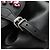 SAINT LAURENT Backpack Leather Black Silver - vista 27