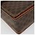 Céline CELINE Macadam Canvas Shoulder Bag PVC Leather Brown Gold - vista 15