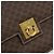 Céline CELINE Macadam Canvas Shoulder Bag PVC Leather Brown Gold - vista 18