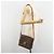 Céline CELINE Macadam Canvas Shoulder Bag PVC Leather Brown Gold - vista 26