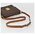 Céline CELINE Macadam Canvas Shoulder Bag PVC Leather Brown Gold - vista 7