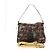 FENDI Zucca Canvas Mamma Baguette Shoulder Bag Red Silver - vista 12