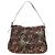 FENDI Zucca Canvas Mamma Baguette Shoulder Bag Red Silver - vista 2