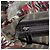 FENDI Zucca Canvas Mamma Baguette Shoulder Bag Red Silver - vista 25