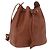 SAINT LAURENT Shoulder Bag Leather Brown Gold