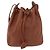 SAINT LAURENT Shoulder Bag Leather Brown Gold - vista 13
