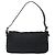 FENDI Mamma Baguette Shoulder Bag Cotton Jersey Black Silver - vista 2